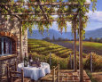 Terraza al viñedo