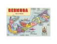 Map of Bermuda Islands