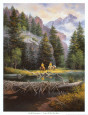 Charme des Rocheuses Reproduction d'art par Jack Sorenson