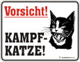 Kampfkatze Cartel de chapa