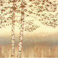Silueta de abedules I (Birch Silhouette I) Lámina por James Wiens