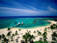Waikiki Beach Fronting the Hilton Hawaiian Village Hotel, Honolulu, U.S.A. Photographic Print by Ann Cecil