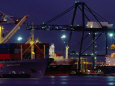 Container Ships, Melbourne Docks, Melbourne, Australia