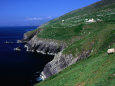 The Rugged Coast of Slea Head in County Kerry, Ballinskellig Bay, County Kerry, Munster, Ireland