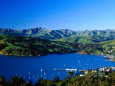 Akaroa Harbour, Banks Peninsula, Canterbury, New Zealand