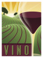 Vino Art Print