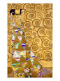 Expectation, Stoclet Frieze, c.1909 Giclee Print by Gustav Klimt