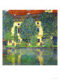 Schloss Kammer Am Attersee III (Wasserschloss), 1910 Lámina giclée por Gustav Klimt
