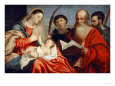 Saint Mary with Child and Saints Stephanus, Hieronymus and Mauritius