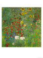 Sunflowers, 1912 Giclee Print by Gustav Klimt