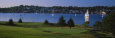 Golf Course at a Riverbank, Bluenose Golf Club, Lunenburg Harbor, Lunenburg, Nova Scotia, Canada