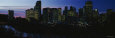 Buildings Lit Up at Night, Calgary, Alberta, Canada