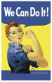 Rosie The Riveter Masterprint