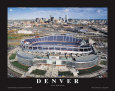 Dever Broncos- New Invesco Field Kunstdruck