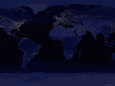 October 23, 2000, Global View of Earth's City Lights Photographic Print by Stocktrek Images