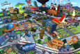 The Simpsons- Springfield Poster