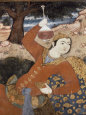 Mural Paintings, Chehel Sotoun, Isfahan, Iran, Middle East Lámina fotográfica por Richard Ashworth