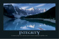 Integrity Art Print