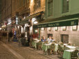 Restaurants on Rue Des Marronniers, Lyon, Rhone, France