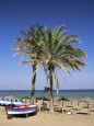 Beach at Estepona, Malaga, Andalucia, Spain