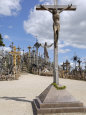 Cross Laid by Pope John Paul II in 1993 at the Hill of Crosses, Lithuania, Baltic States