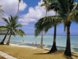Beach at the Dai Ichi Hotel, Guam, Marianas Islands Photographic Print by Ken Gillham