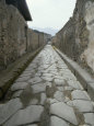 Street, Pompeii, Campania, Italy Lámina fotográfica por Michael Newton