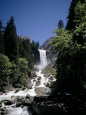 Vernal Falls, 318Ft., Yosemite National Park, Unesco World Heritage Site, California, USA Photographie par Geoff Renner