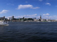 Harbour and Landungsbrucken, Hamburg, Germany