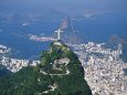 Rio De Janeiro with the Cristo Redentor in the Foreground and the Pao De Acucar in the Background Photographic Print by Marco Simoni