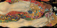 Serpents d'eau II, 1904-07 Reproduction d'art par Gustav Klimt