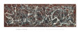 Number 13A: Arabesque Lámina por Jackson Pollock