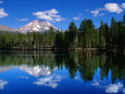 Mt. Lassen and Reflection Lake, California Photographie par John Elk III