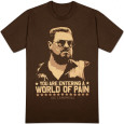 The Big Lebowski - World of Pain (Slim Fit) T-Shirt