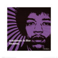 Jimi Hendrix Art Print