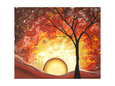Frozen Fire Lámina giclée por Megan Aroon Duncanson