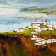 Peaceful Village I Art Print by Emiliana Cordaro