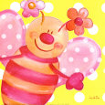 Queen Bee Lámina por Liv & Flo
