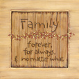 Family Kunsttrykk av Karen Tribett
