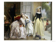 The Morning Stroll reproduction procédé giclée par Joseph Caraud