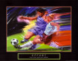 Effort: Soccer Reproduction d'art par Bill Hall