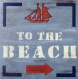 Beach Wall Signs Pósteres