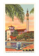 Pool and Minaret, Agua Caliente, Tijuana, Mexico