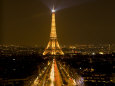 Fotografías en color de la Torre Eiffel Pósteres