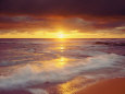 Seascape Sunsets (Color Photography) Posters