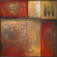 Warm Escape I Framed Original Canvas by Morgan