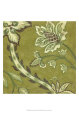 Medium Pistachio Paisley II Reproduction d'art par Chariklia Zarris