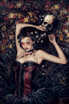 Skull Girl Affiche par Victoria Francés