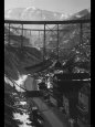 Carr Fork Canyon, as Seen from the G Bridge Premium Poster by Andreas Feininger