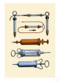 Syringes Premium Poster por Jules Porges
